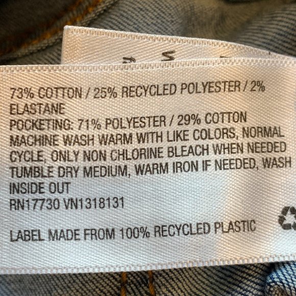 Universal Thread Mid Rise Skinny Jeans Dark Blue Stretch W24xL28 Womens Size 00 - Picture 9 of 9